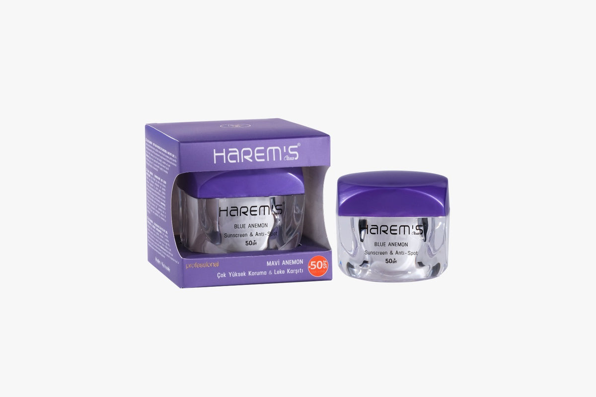 Harem's Blue Anemone Sunscreen & Anti-Spot Cream (SPF 50+)